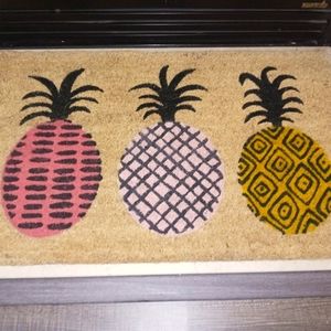 Pineapples Doormat